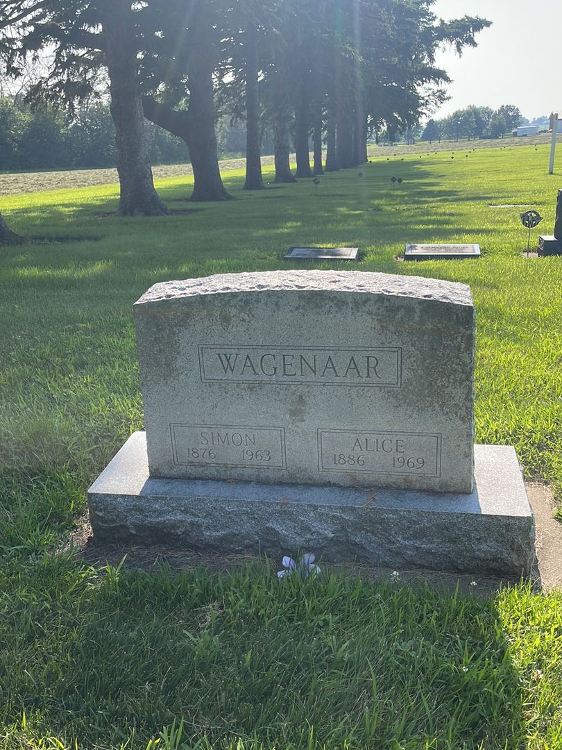 Simon Wagenaar's grave. Photo 1