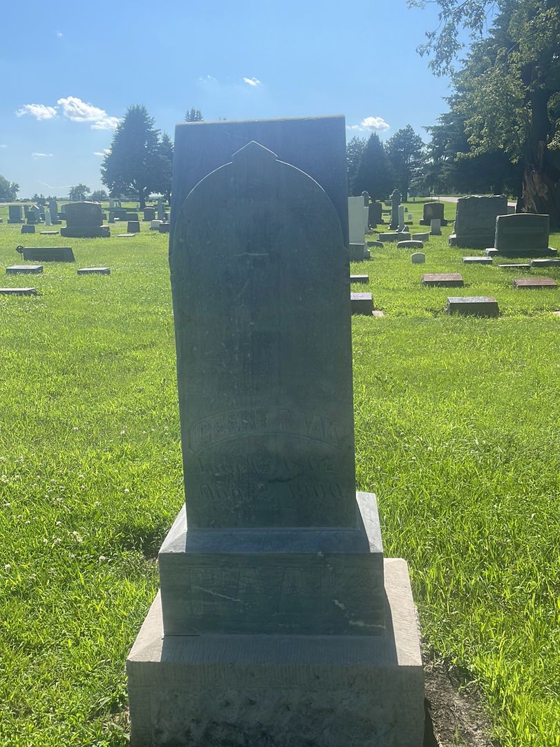 Geert Raak's grave. Photo 1