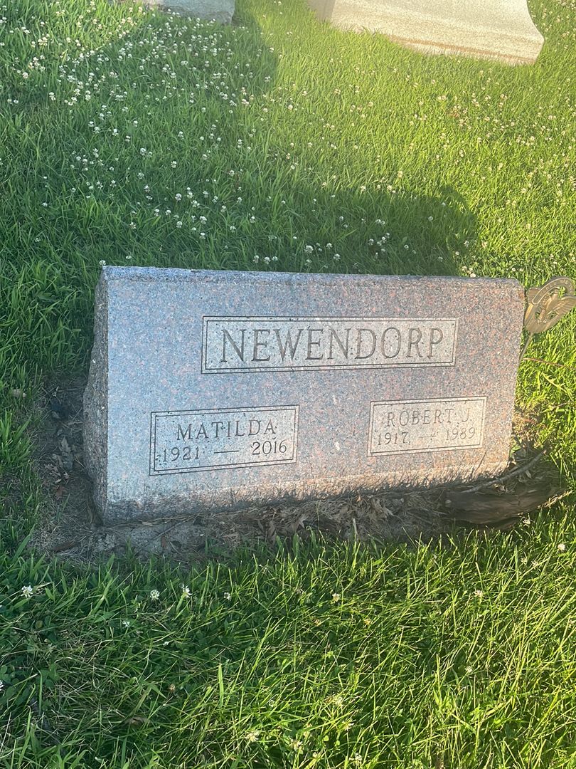 Robert John Newendorp's grave. Photo 1