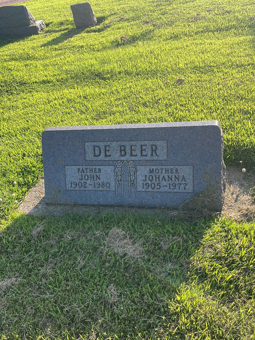 John De Beer's grave. Photo 1