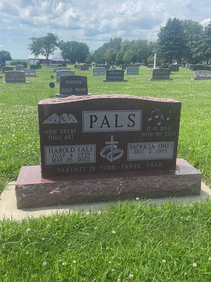 Harold "Al" Pals's grave. Photo 1